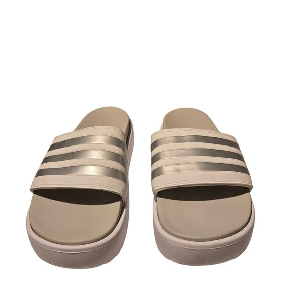 Adidas Adilette Platform Slides Women's Size 8 - Picture 2 of 8